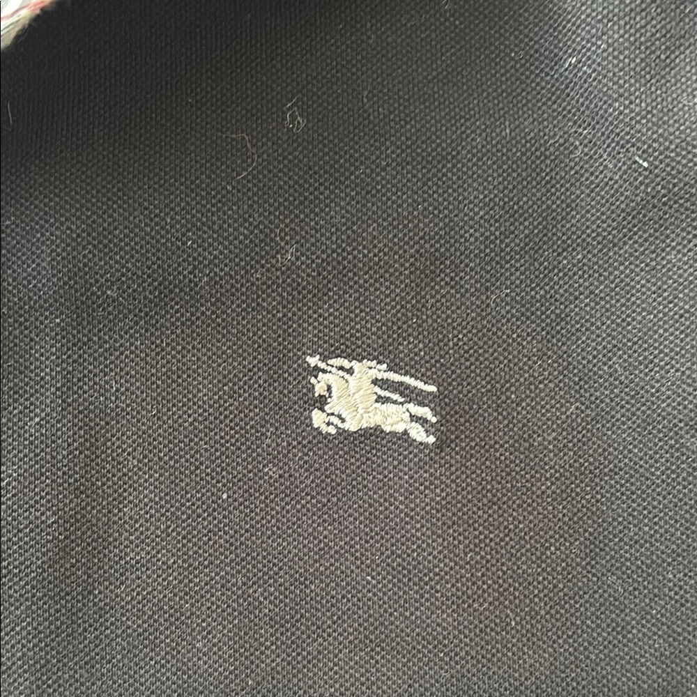 Burberry Black Polo Shirt - Picture 6 of 6